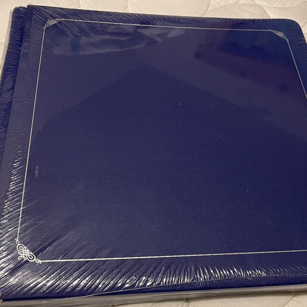 Creative Memories Cobalt 12x12 Album Cover